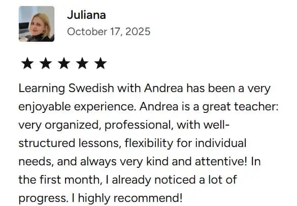 Testimonial from student Juliana